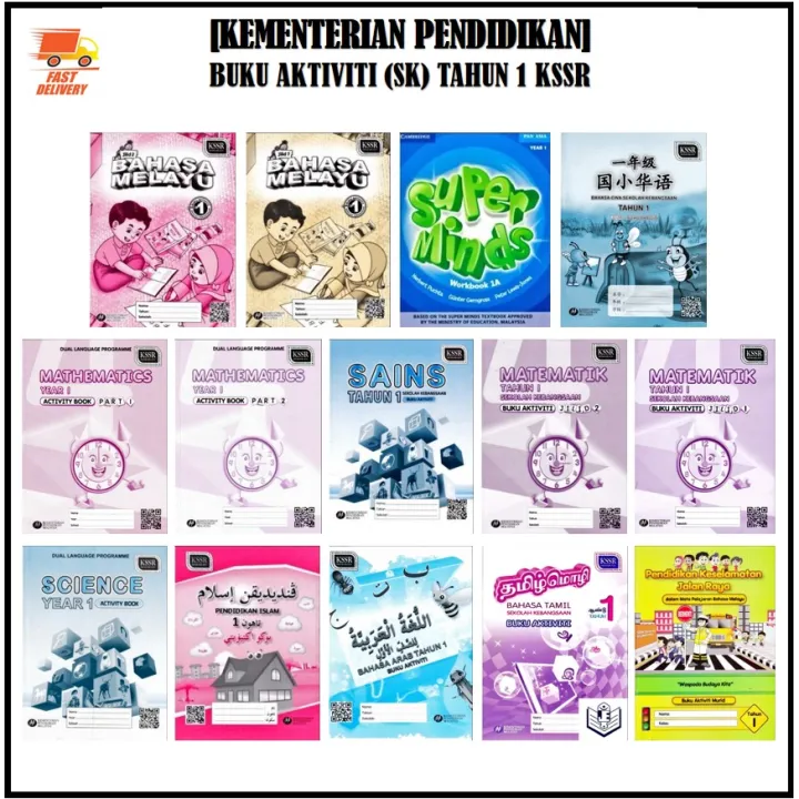 Mh Kementerian Pendidikan Buku Aktiviti Tahun Sk Kssr Activity