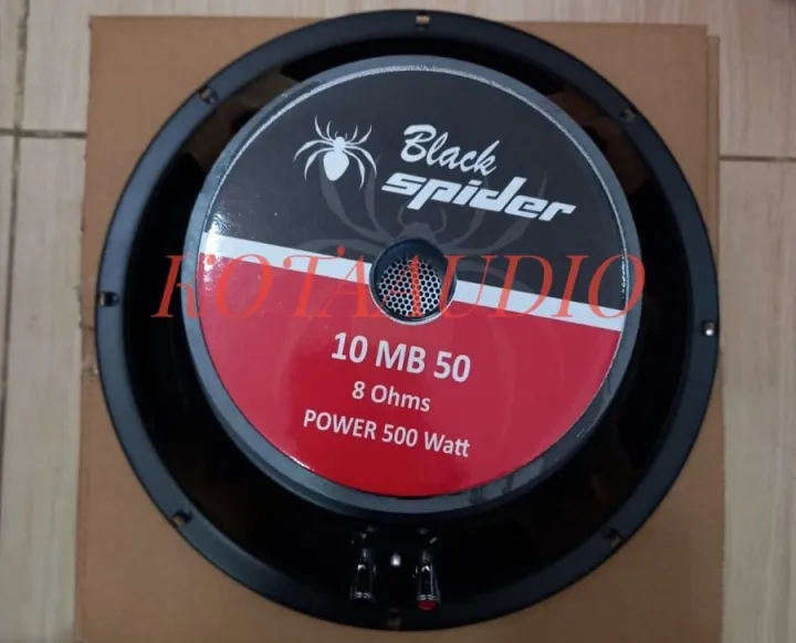 Speaker Black Spider Mb Mb Mb Mid Bass Outdoor Inch