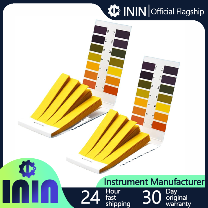 ININ 1 Pack Of 80 Strips PH Meters PH Test Strips Indicator Test Strips