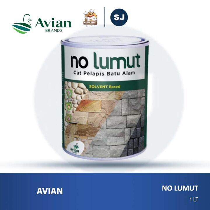 Avian No Lumut Kg Solvent Based Cat Vernish Coating Pelapis Batu Alam