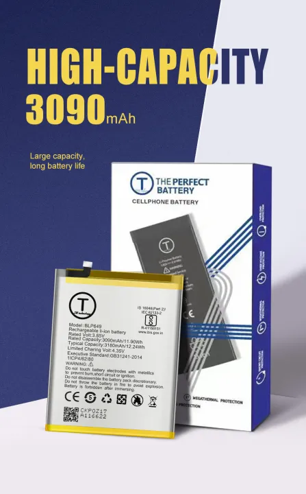 OPPO Battery MODEL BLP649 Long Lasting 100 Original Equipment