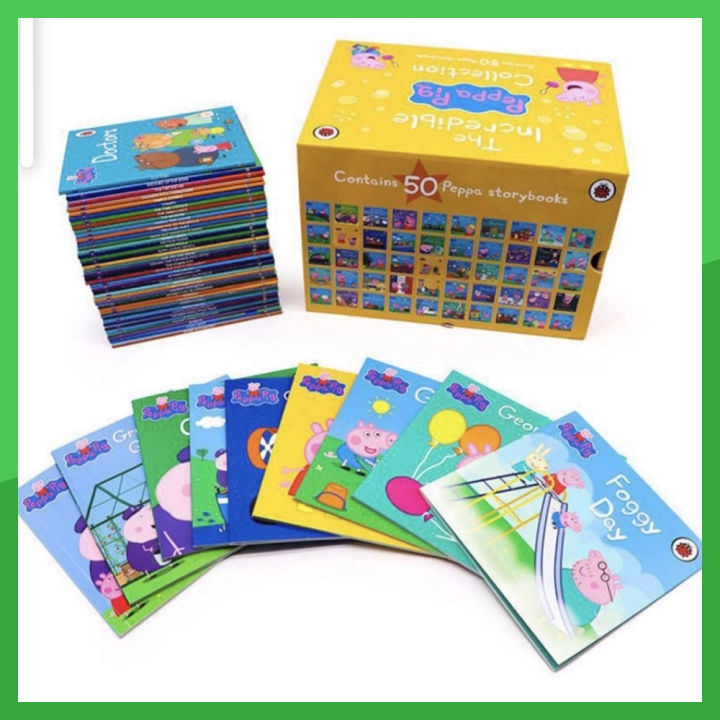 The Ultimate Incredible Peppa Pig Books Set Collection 50 Story Books