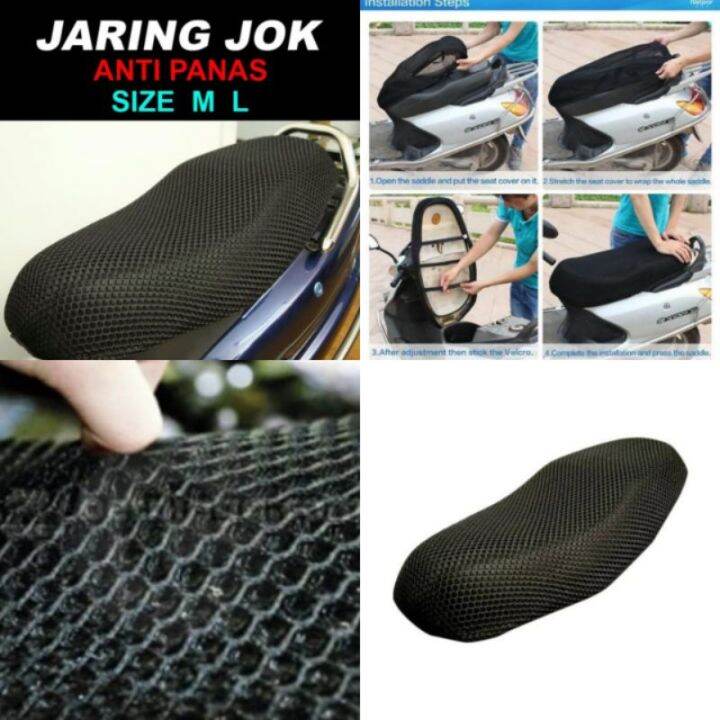 Sarung Jok Motor Cover Jok Motor Jaring Jok Motor Anti Panas Anti