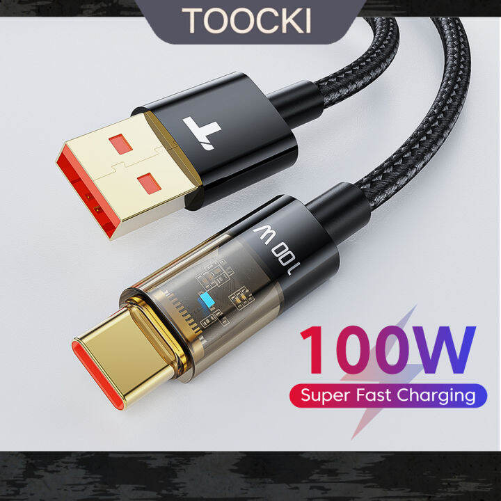 Toocki New W Usb Totype C Cable A Pd W Type C To Type C Super