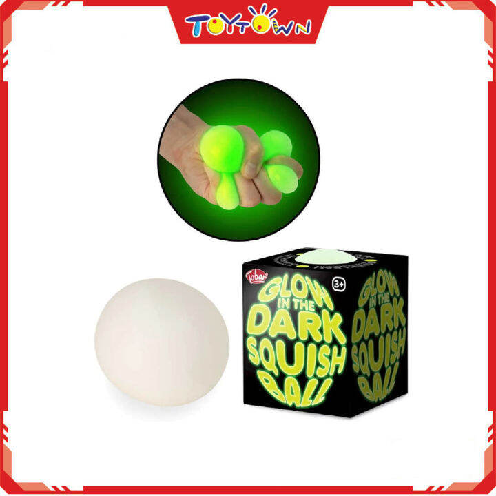 Tobar Scrunchems Glow In The Dark Squish Ball Lazada Ph