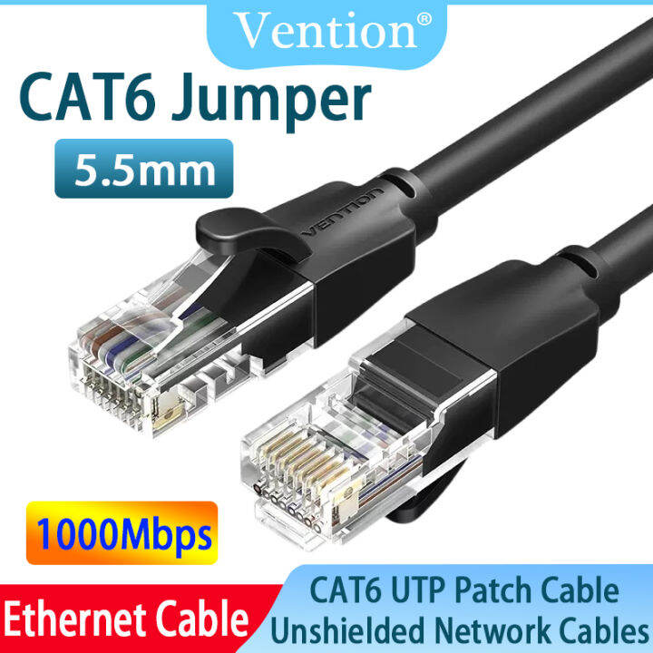 Vention Ethernet Cable Cat6 Cable UTP Gigabit High Speed 1000Mbps RJ45