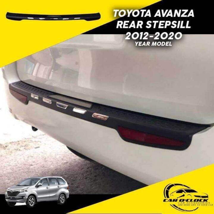 Toyota Avanza Rear Bumper Guard 2012 2020 Lazada PH