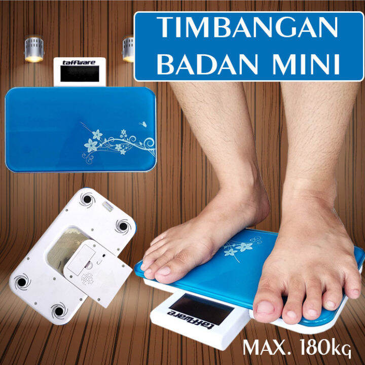 Timbangan Badan Mini Digital Kaca Dewasa Kg Sc Weight Electronic