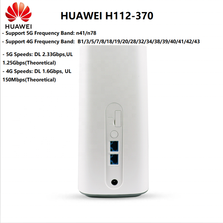 HUAWEI H112 370 5G CPE Pro Router Modem 5g Router Chipset Balong 5000