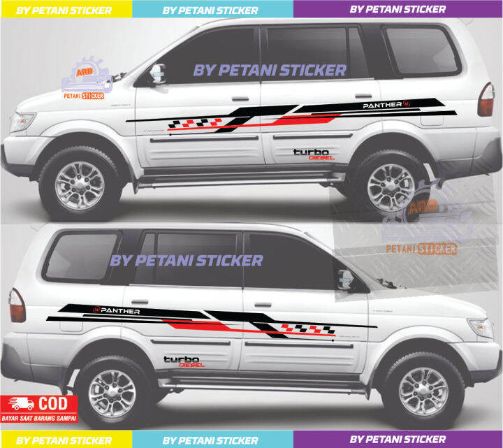 Panther Mania Stiker Sticker Mobil Panther Isuzu Panther Kijang Custom