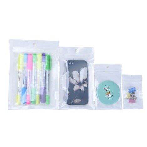 Dwstore Plastik Klip Susu X Cm Isi Ziplock Putih Packing