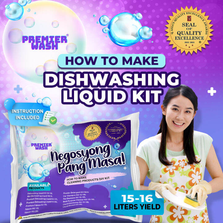 Dishwashing Liquid Kit Liters Yield Premier Wash Lazada Ph