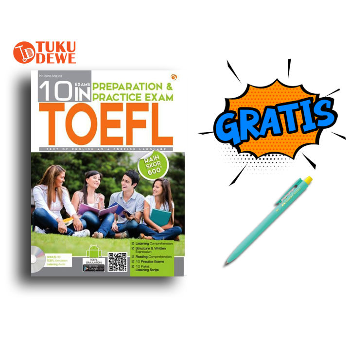 Buku Tes Toefl Toeic Exams In Preparation Practice Exam Toefl