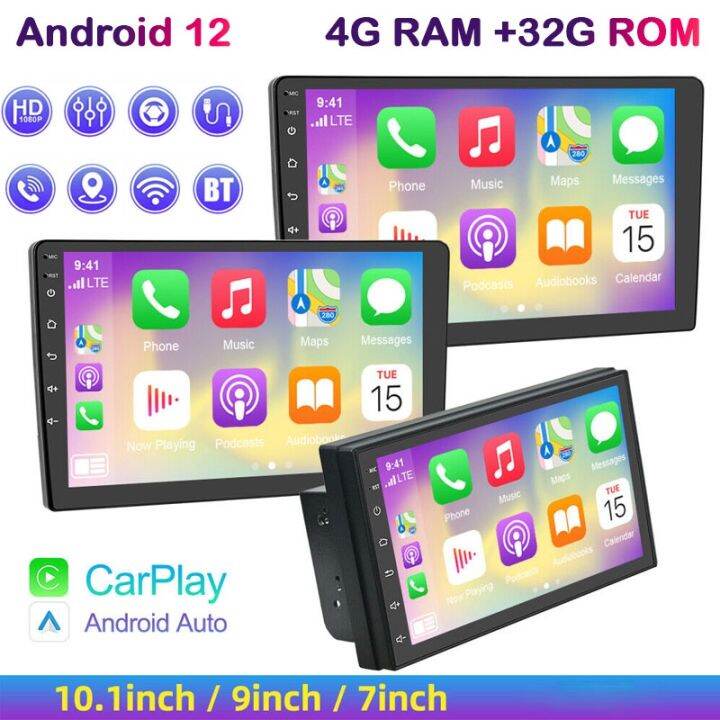 G Ram G Rom Android Car Radio Stereo Apple Carplay Gps