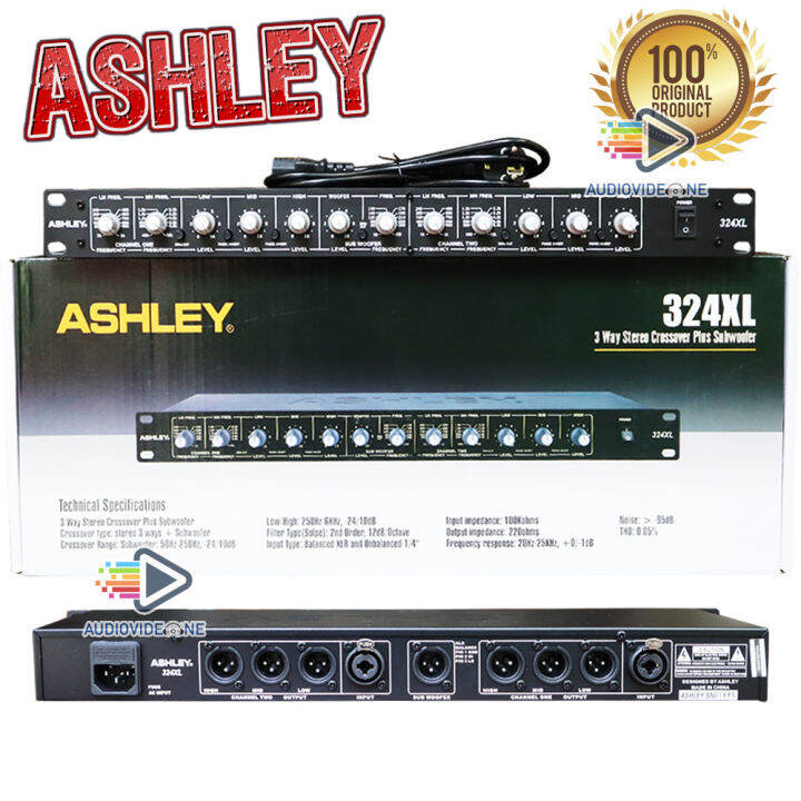 Crossover Ashley Xl Krosofer Aktif Way Plus Subwoofer Original