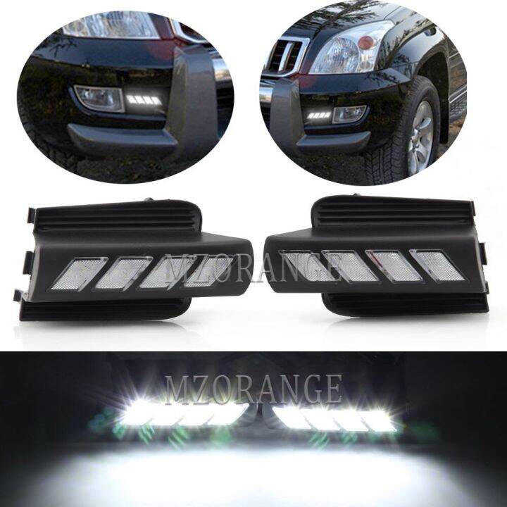 Set Led Drl For Toyota Prado Land Cruiser Lc Fj