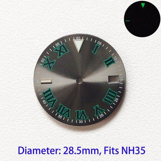 Sterile Dial Nh Modified By Date Series Just Watch Mm Diameter