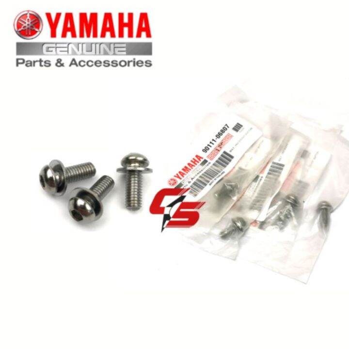 Flashmotor 1PCS ORIGINAL YAMAHA Y15 V1 V2 LC135 SCREW EXHAUST SCREW