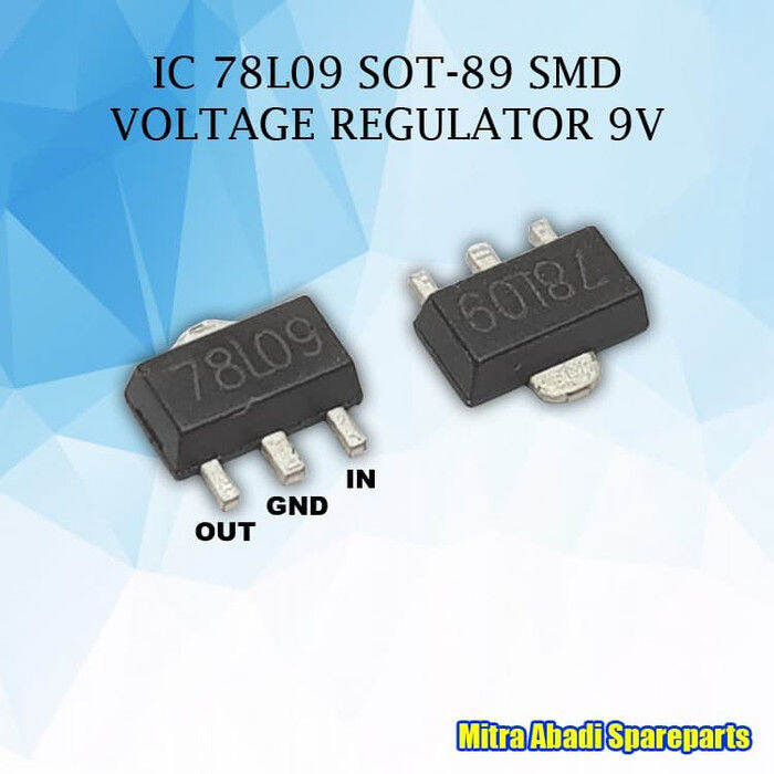 IC 78L09 SOT 89 SMD Tri Terminal Voltage Regulator 9V Lazada Indonesia