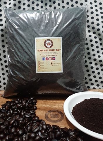 HeBrews111 ARABICA 1KG GROUND Dark Roast Latte Mocha Dalgona