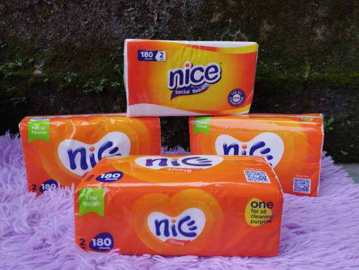 Paket Tisu Nice Facial Tissue Sheets Ply Paket Isi Pcs