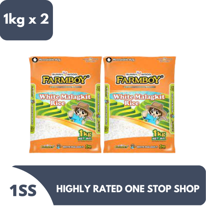 Sunny Wood Farmboy White Malagkit Rice 1kg X 2 Lazada PH