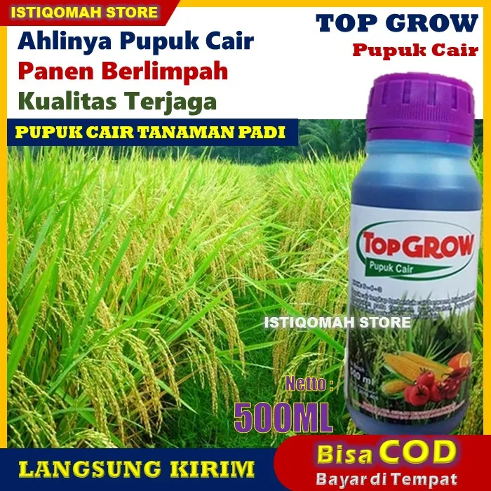 Pupuk Cair Top Grow Ml Pupuk Daun Lengkap Pemicu Akar Daun Dan