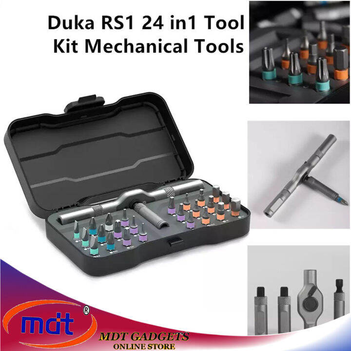 DUKA RS1 Screwdriver Set 24 In 1 Multi Purpose Ratchet Wrench