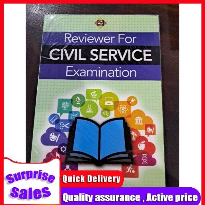 HOT Civil Service Reviewer For Examination Lorimar Lazada PH