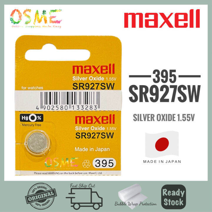 Maxell Sr Sw Silver Oxide V Battery Japan Original