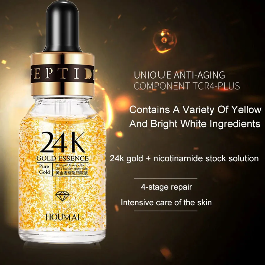 VIYA 24K Gold Serum With Vitamin E Niacinamide Acne Scar Removal