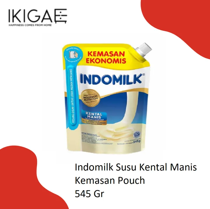 INDOMILK SUSU KENTAL MANIS KEMASAN POUCH 545 GR Lazada Indonesia