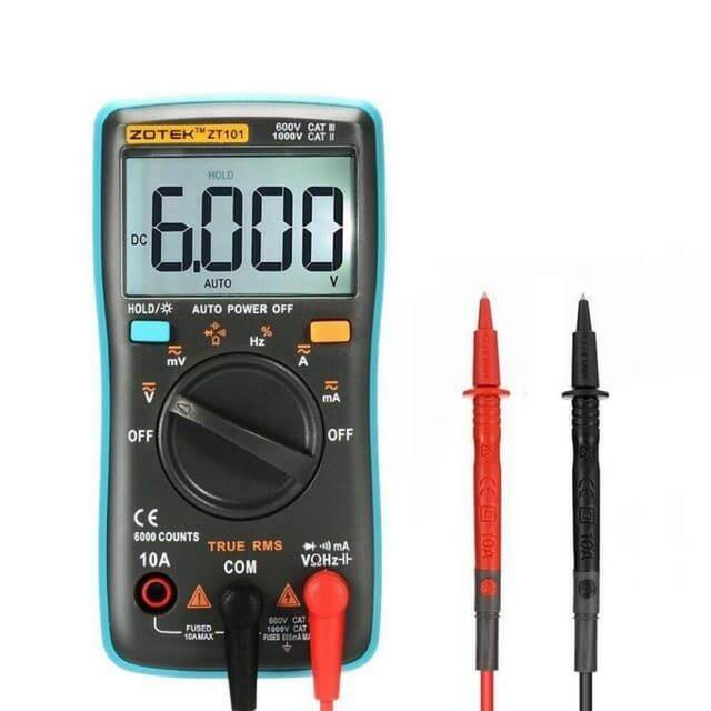 Zotek Zt Digital Multimeter Portable Counts Auto Ranging Multi