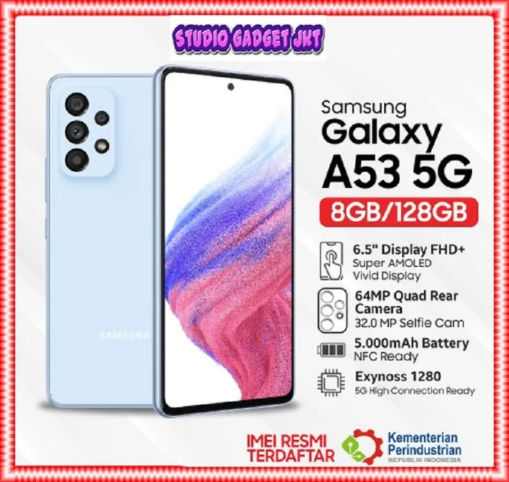 Samsung Galaxy A53 5G Ram 8 128GB Garansi Resmi Lazada Indonesia