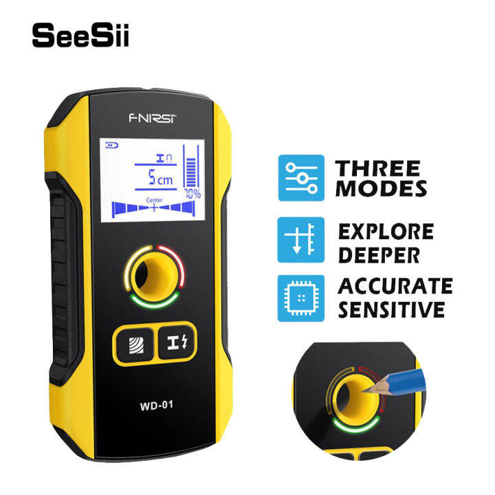 SeeSii FNIRSI WD 01 Metal Wall Detector Scanner With Newly Designed