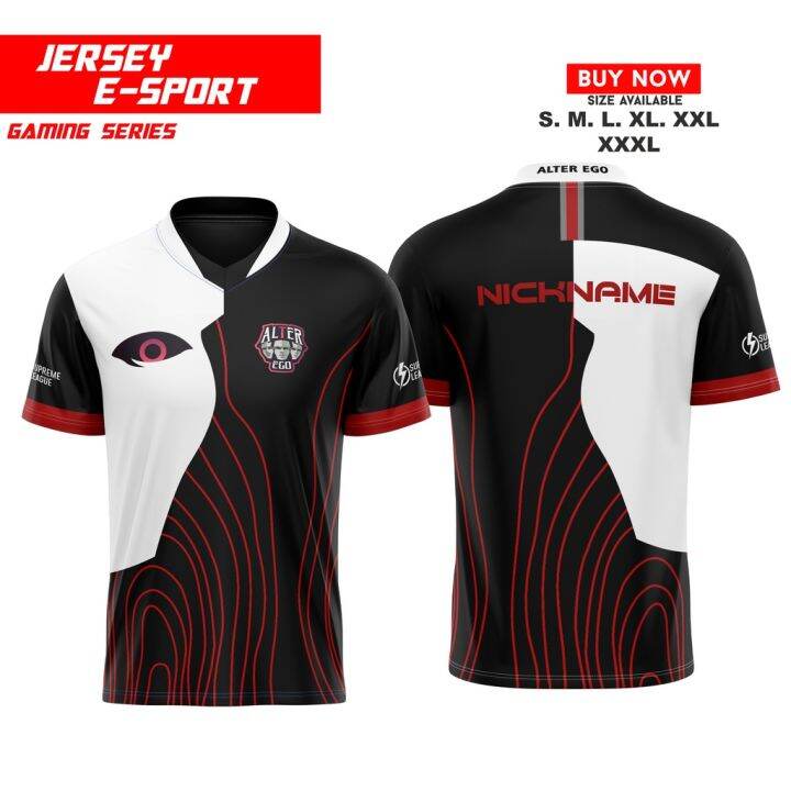 New BAJU KAOS JERSEY GAMING ALTER EGO SQUAD GAME FREE NICKNAME 2023