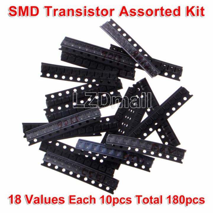 Pcs Sot Smd Transistor Assorted Kit Values X Pcs Pcs