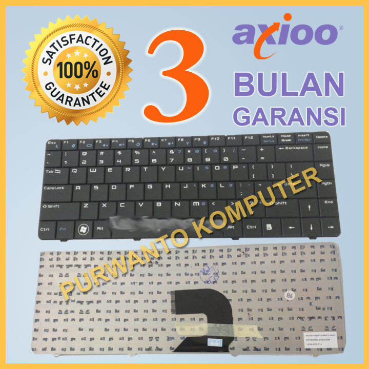 Keyboard Kibord Keybord Kibod Kibot Laptop Notebook Axioo Cnc Black