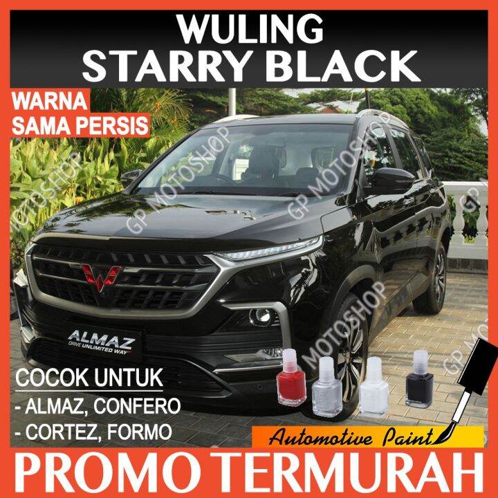 Wuling Starry Black Cat Oles Penghilang Baret Mobil Lecet Hitam Metalik