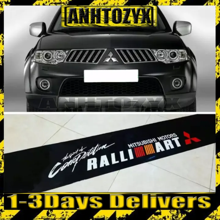 Ralli Art Montero Sport Car Personalized Stickers Front And Rear