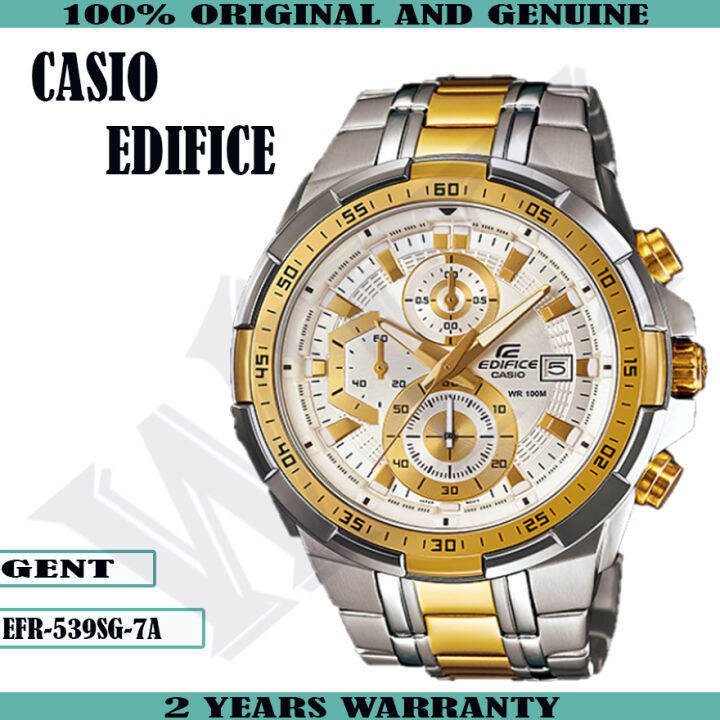 Casio Original Edifice EFR 539SG 7A Luxury Men S Watch Jam Tangan