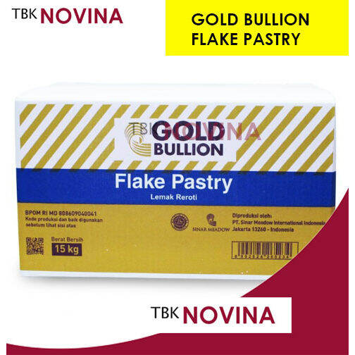 GOLD BULLION KORSVET FLAKE PASTRY DANISH PASTRY LEMAK LIPAT