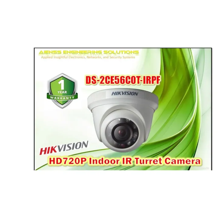 Hikvision Ds Ce C T Irpf Mp Dome Hdtvi Cctv Camera Lazada Ph