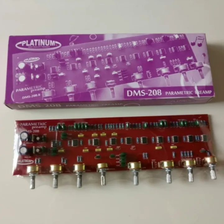 Tone Control Parametric Dms Dms Platinum Preamp Parametrik Dms