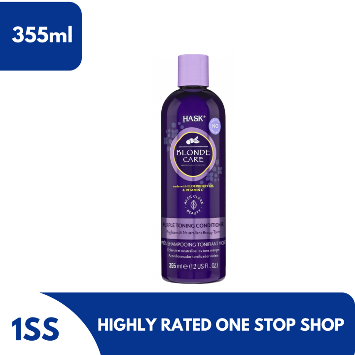 Hask Blonde Care Purple Tonic Conditioner 355ml Lazada PH