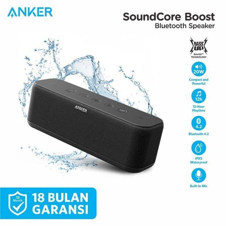 ANKER A3145 Speaker Bluetooth Anker Soundcore Boost Lazada Indonesia