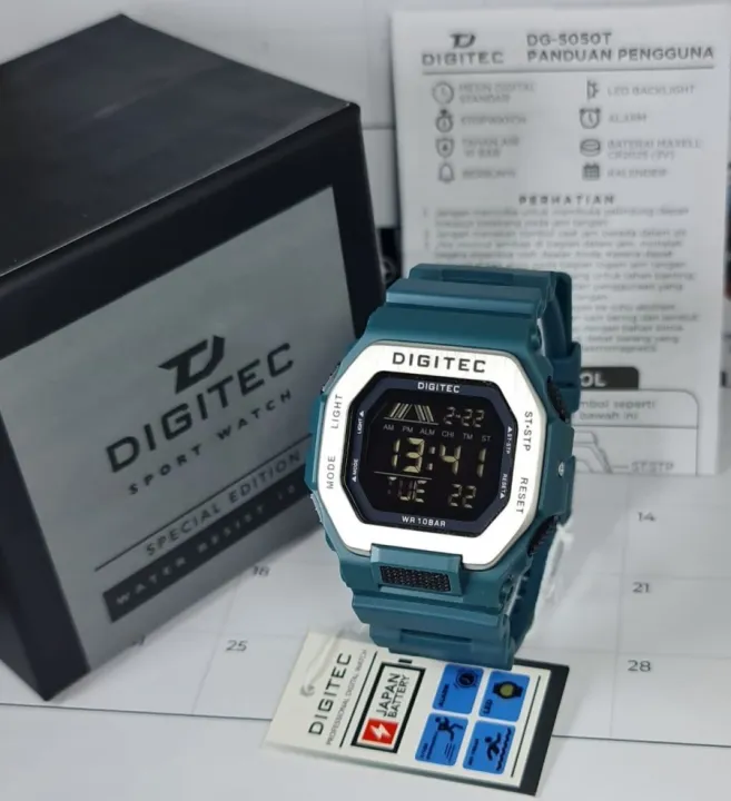 Digitec Dg T Blue Jam Tangan Digital Hijau Tosca Lazada Indonesia