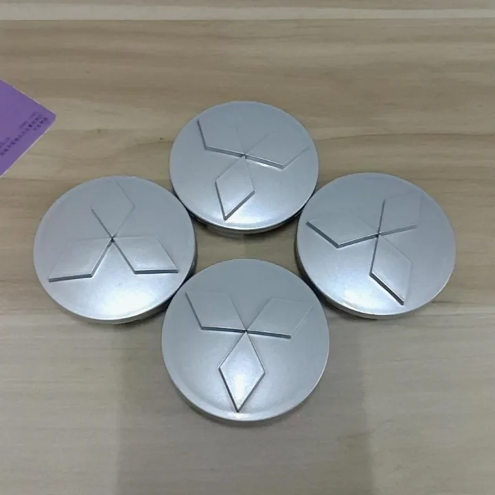 4pcs 60mm Car Emblem Wheel Center Hub Cap Wheel Badge Covers For