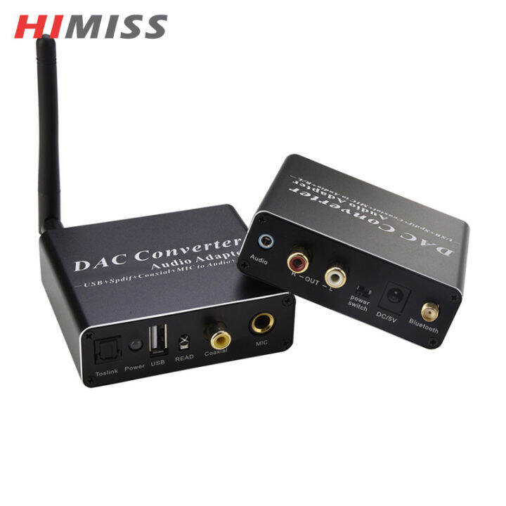 Himiss Aluminium Alloy Audio Dac Decoder Adapter Bluetooth Compatible