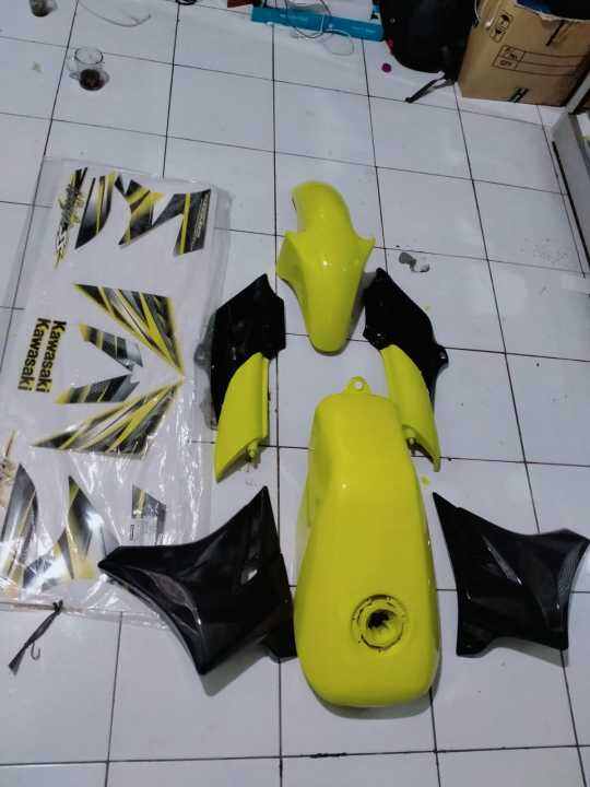 BODY SET NINJA SS KUNING NINJA R NINJA M ORIGINAL KAWASAKI Lazada